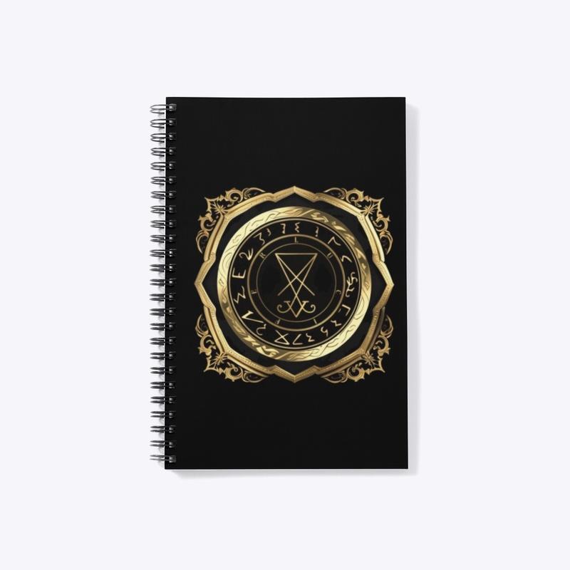 Lucifer Sigil Lined Notebook